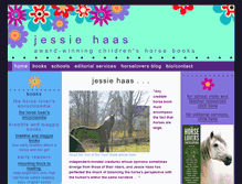 Tablet Screenshot of jessiehaas.com